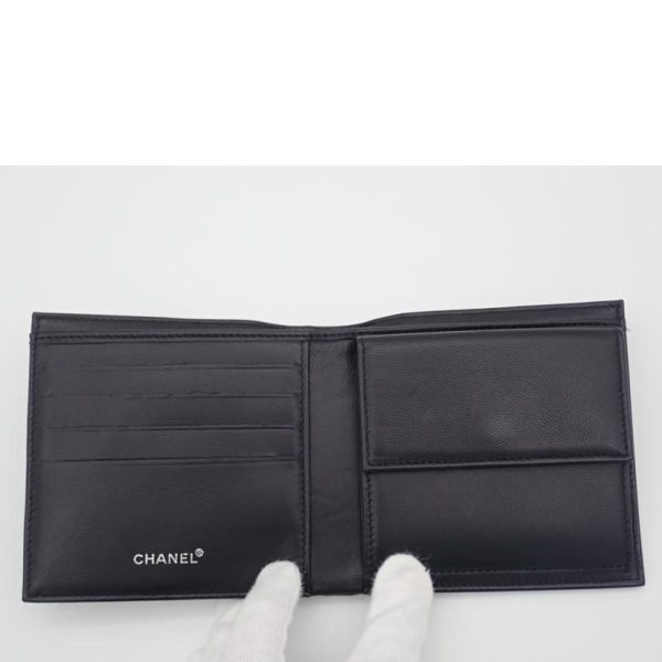 87789 4 Chanel New Travel Line 2 fold Wallet