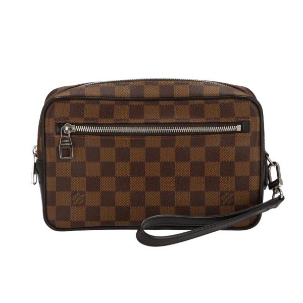 87826 1 Louis Vuitton Casai Pochette Damier Ebene Brown