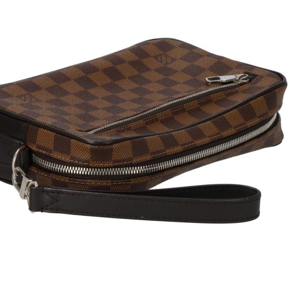 87826 4 Louis Vuitton Casai Pochette Damier Ebene Brown