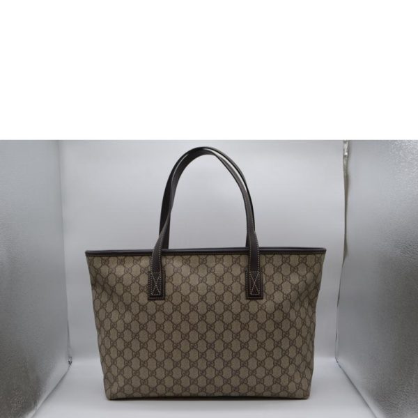 87985 2 Gucci GG Plus Shopping Leather Tote Bag