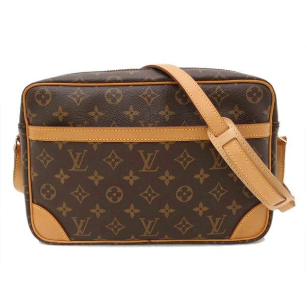 88171 1 Louis Vuitton Trocadero 27 Monogram Bag Brown