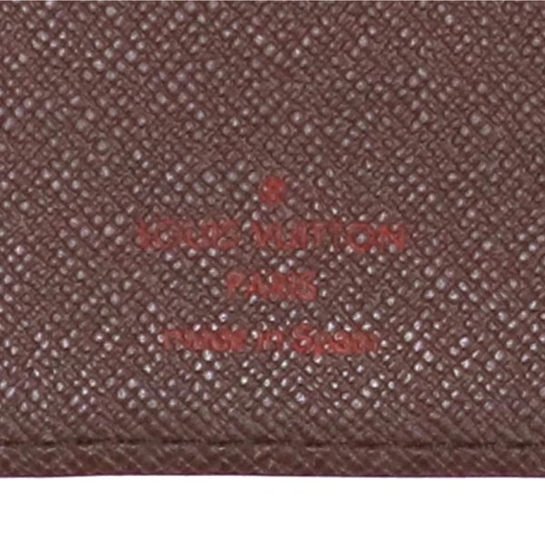 88219 4 Louis Vuitton Posh Agenda Damier Ebene Brown