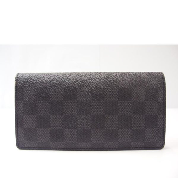 88233 2 Louis Vuitton Brazza Wallet Damier Graphite