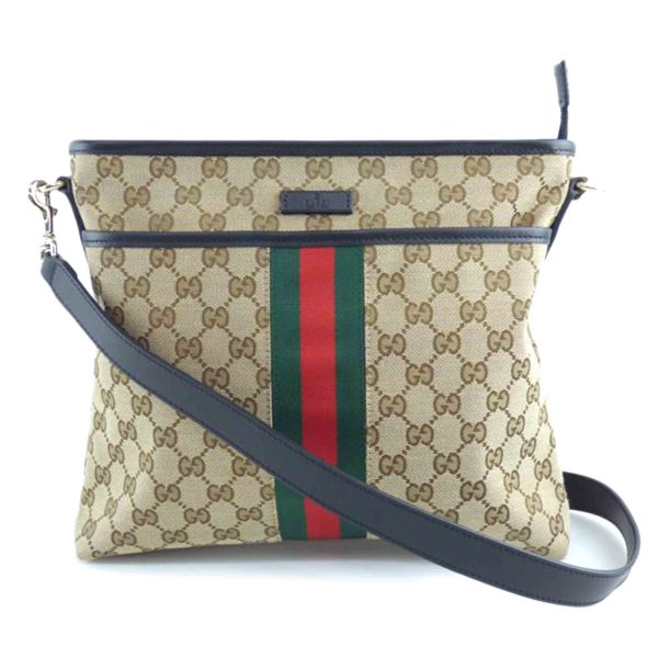 88331 1 GUCCI GG Canvas Shoulder Bag