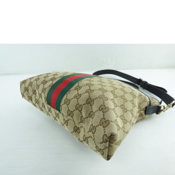 88331 3 GUCCI GG Canvas Shoulder Bag