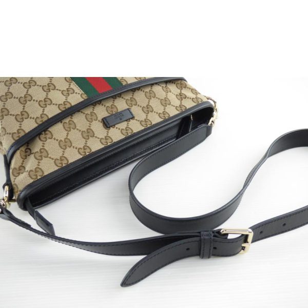 88331 4 GUCCI GG Canvas Shoulder Bag