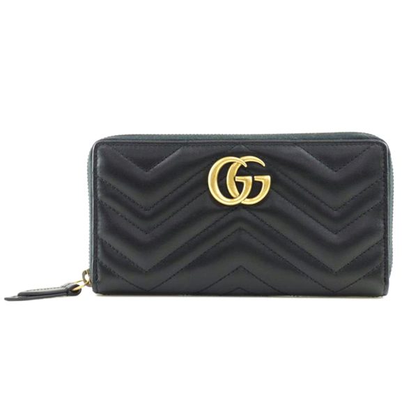 88372 1 Gucci GG Marmont Zip Around Wallet