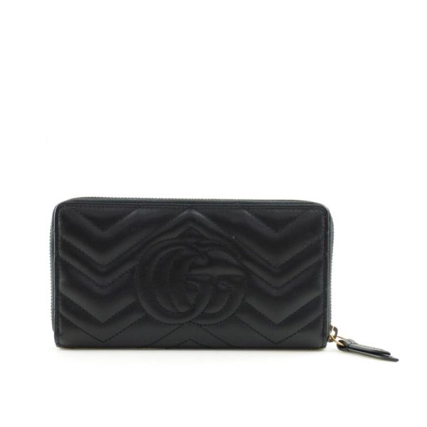 88372 2 Gucci GG Marmont Zip Around Wallet