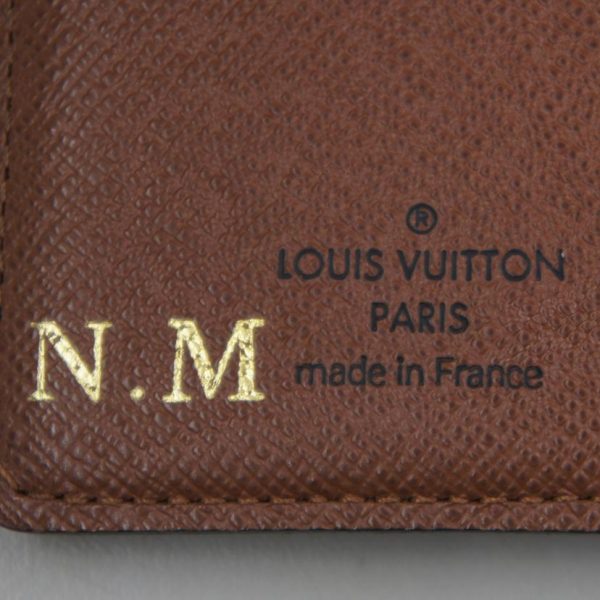 88410 5 Louis Vuitton Agenda PM Notebook Cover Monogram Brown