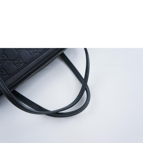 88453 3 Gucci Shima Leather Hand Bag