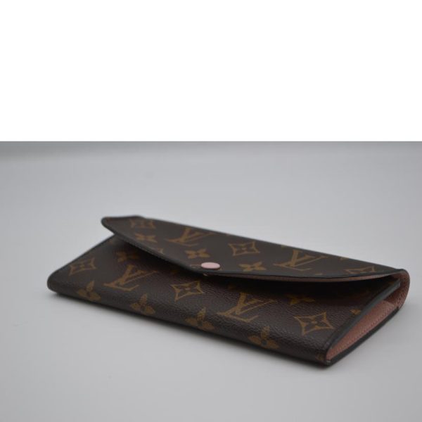 88582 3 Louis Vuitton Portefeuille Emily Wallet Monogram Rose Ballerine