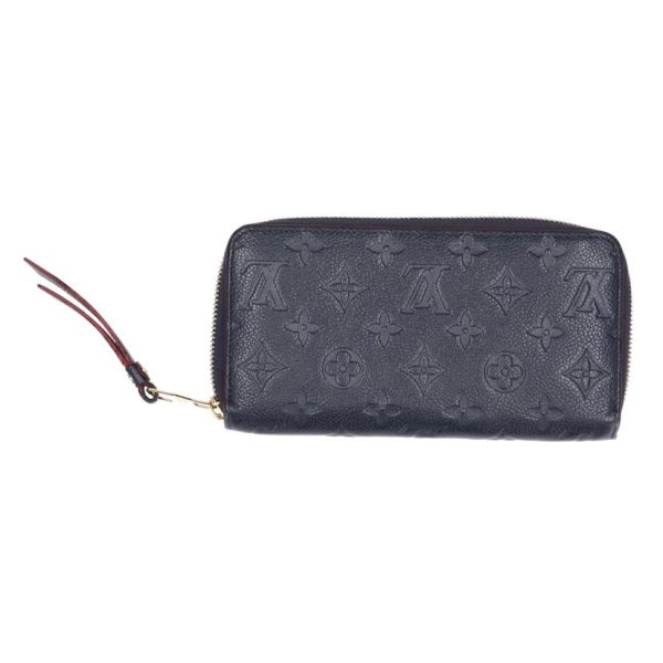 88588 1 Louis Vuitton Zippy Wallet Empreinte Wallet Black