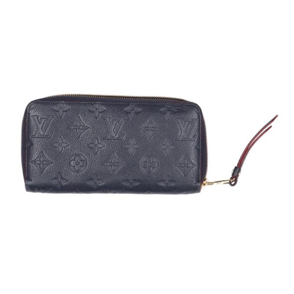 88588 2 Louis Vuitton Zippy Wallet Empreinte Wallet Black