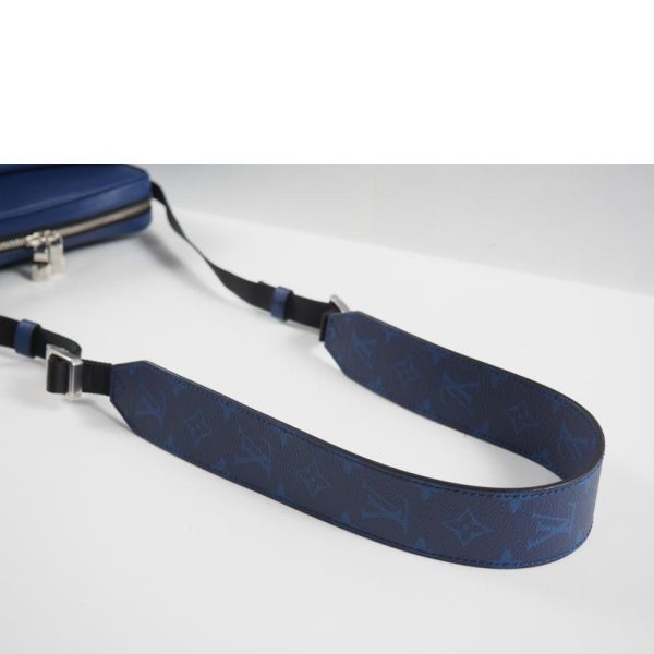 88610 3 Louis Vuitton Outdoor Messenger Bag Monogram Cobalt