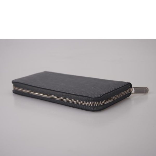 88614 3 Louis Vuitton Zippy Wallet Epi Black