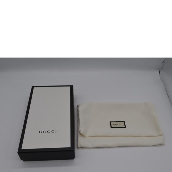 88629 7 Gucci Animalier Continental Bee Leather Long Wallet