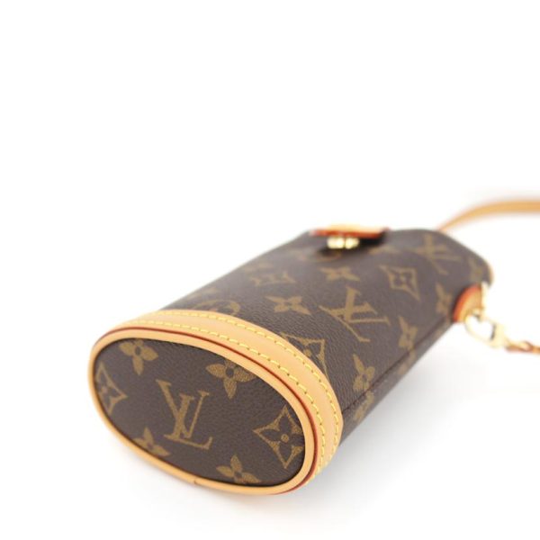 88786 3 Louis Vuitton Fold Me Pouch Monogram Brown