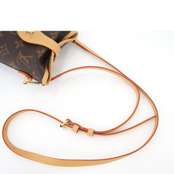 88786 4 Louis Vuitton Fold Me Pouch Monogram Brown