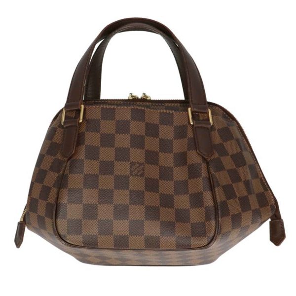 88939 1 Louis Vuitton Belem PM Tote Bag Damier Ebene Brown