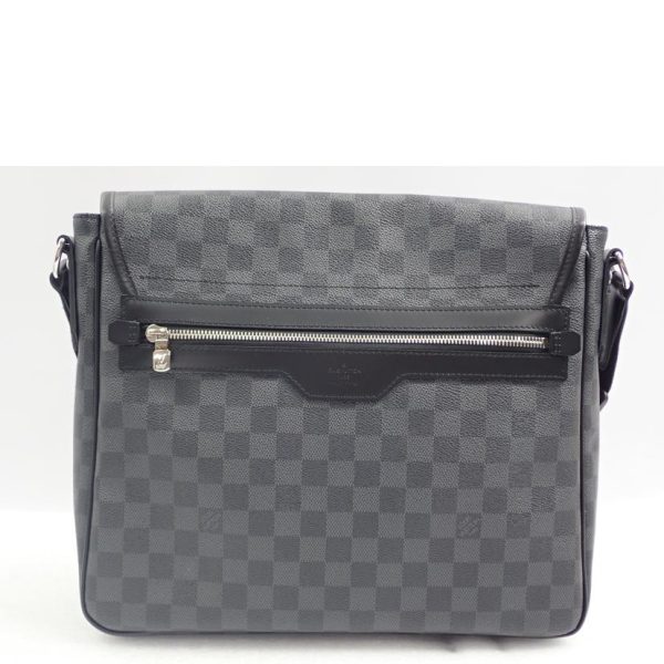 88939 2 Louis Vuitton Daniel GM Damier Graphite Bag Black