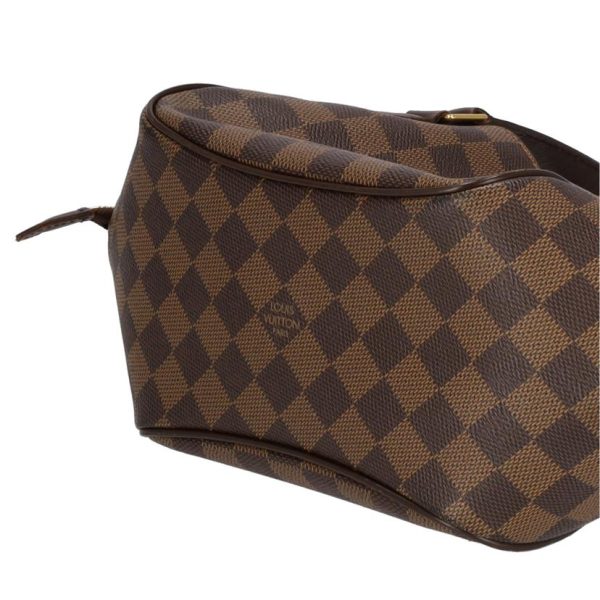 88939 2 Louis Vuitton Belem PM Tote Bag Damier Ebene Brown