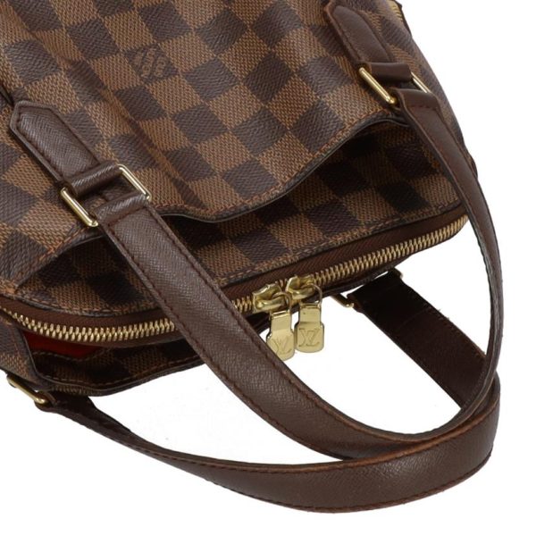 88939 3 Louis Vuitton Belem PM Tote Bag Damier Ebene Brown