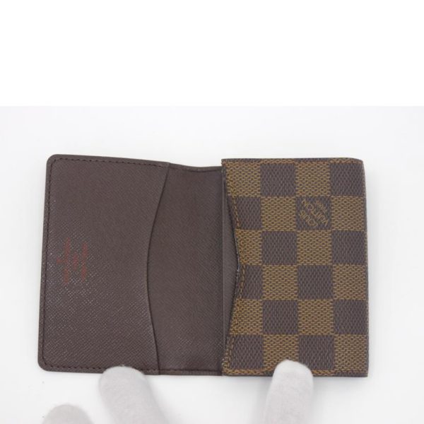 89095 3 Louis Vuitton Anvelope Carte de Visite Card Holder Damier