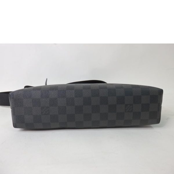 89098 4 Louis Vuitton Mick MM NM Bag Damier Graphite Gray