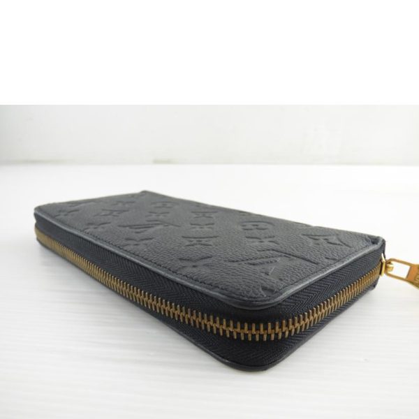 89154 3 Louis Vuitton Old Model Zippy Wallet Empreinte Wallet Noir