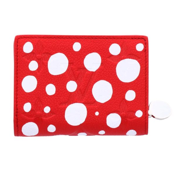 89205 2 Louis Vuitton Claire Wallet Yayoi Kusama Monogram Emplant