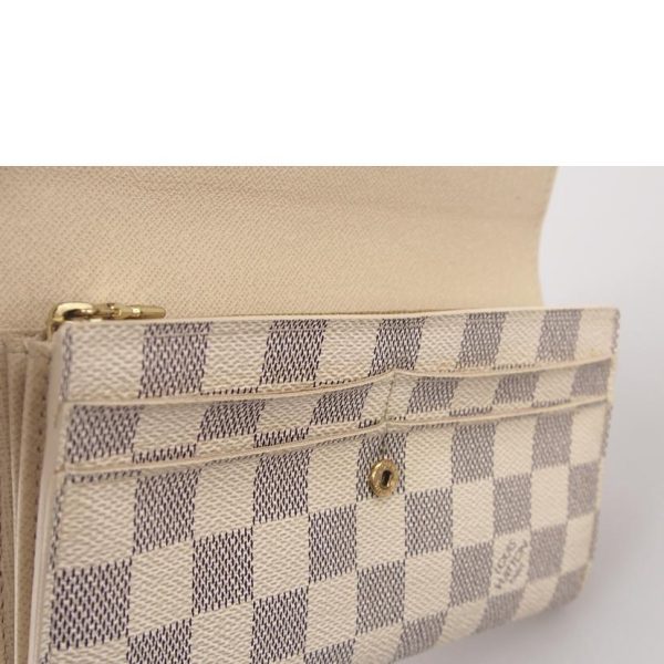 89284 7 Louis Vuitton Portefeuil Sala Damier Wallet Azur