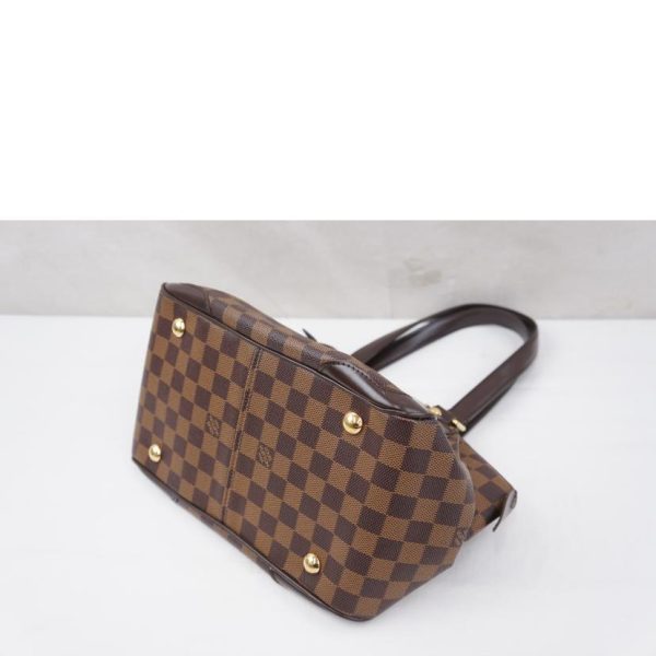 89296 4 Louis Vuitton Verona PM Bag Damier Ebene Brown