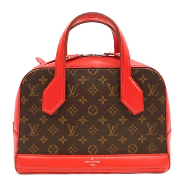 89302 1 Louis Vuitton Dora PM Monogram Handbag Brown