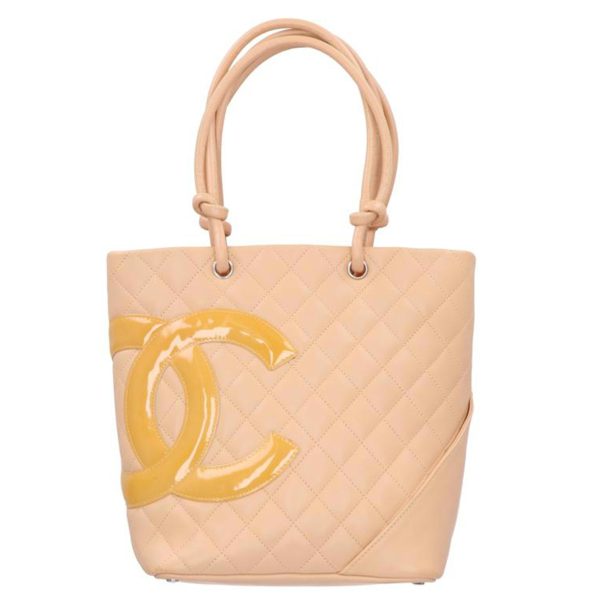 89388 1 Chanel Cambon Line Medium Tote Bag