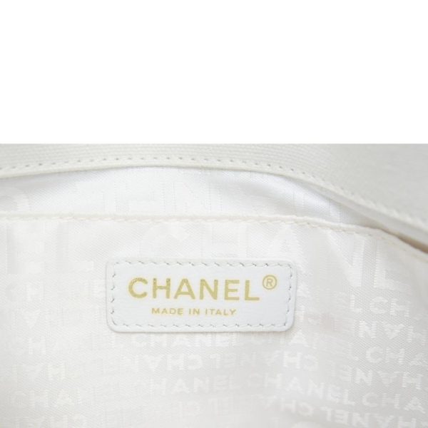 89418 6 Chanel Windows Line Canvas Tote