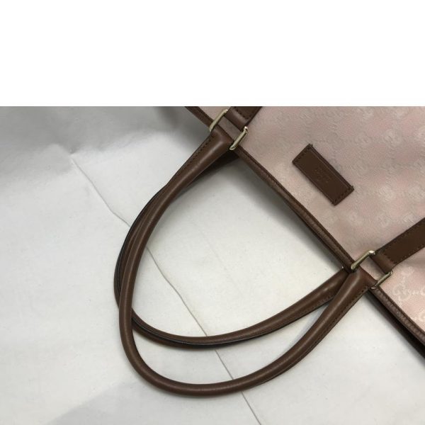 89422 3 Gucci GG Canvas Tote Bag Beige