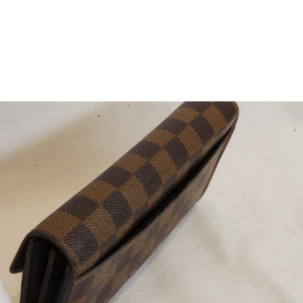 89434 7 Louis Vuitton Portefeuil Sala Damier Wallet Brown