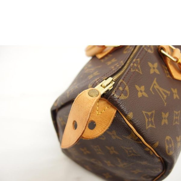 89463 7 Louis Vuitton Speedy 35 Monogram Handbag Brown