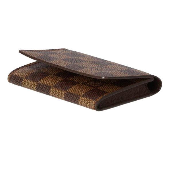 89491 3 Louis Vuitton Anvelope Carte de Visite Damier Card Holder Ebene