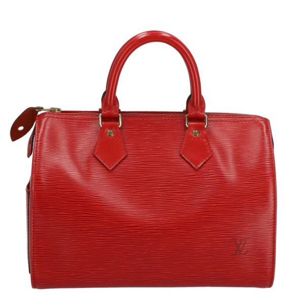 89547 1 Louis Vuitton Speedy 30 Epi Handbag Castilian Red