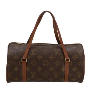 89554 1 Louis Vuitton Rivera MM Handbag Monogram Brown