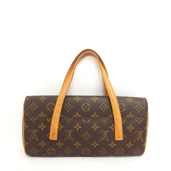 89579 2 Louis Vuitton Sonatine Monogram Handbag Brown