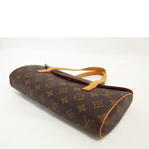 89579 3 Louis Vuitton Sonatine Monogram Handbag Brown