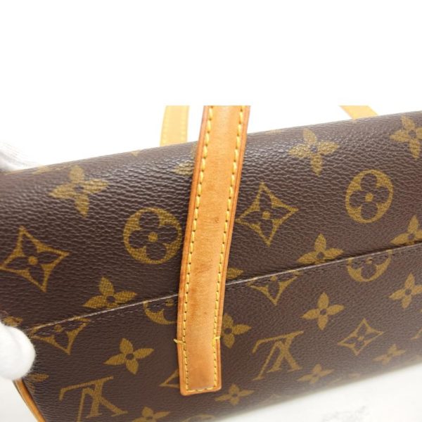 89579 7 Louis Vuitton Sonatine Monogram Handbag Brown