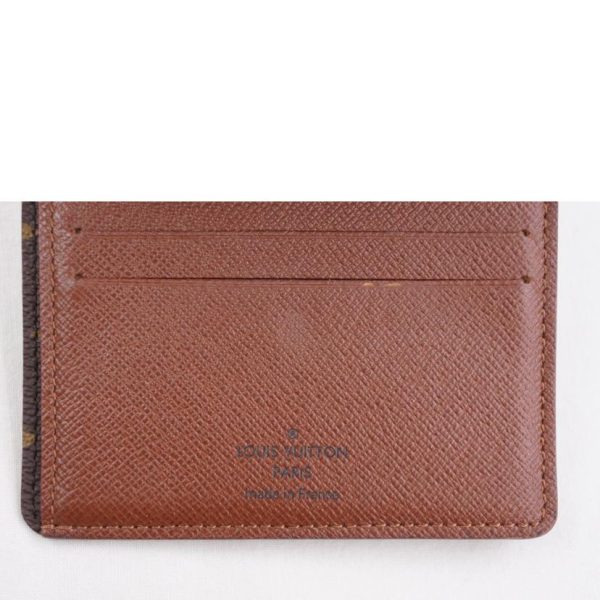 89586 8 Louis Vuitton Portefeuil Helene Monogram Wallet Brown