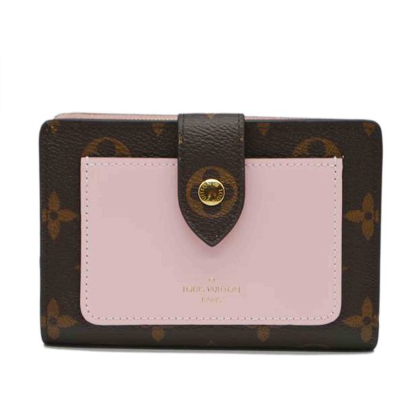 89627 1 Louis Vuitton Juliette Monogram Wallet Pink