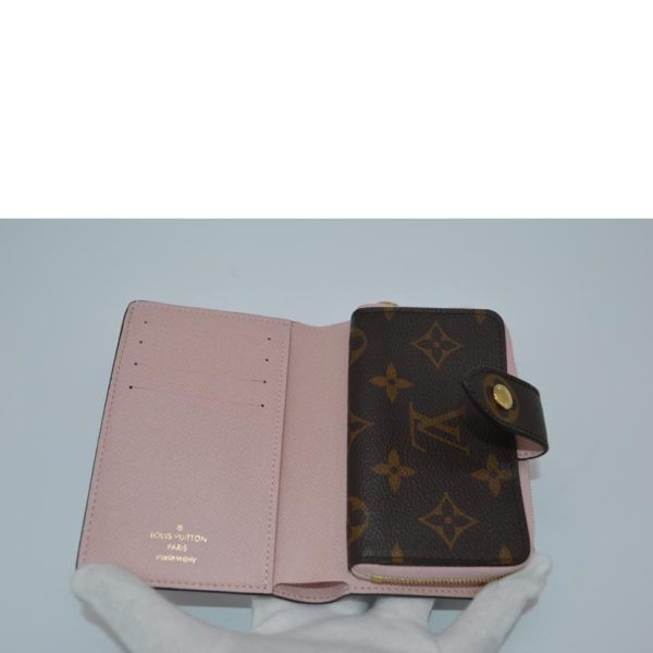 89627 4 Louis Vuitton Juliette Monogram Wallet Pink