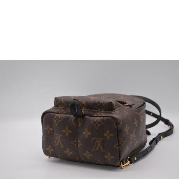 89689 3 Louis Vuitton Palm Springs Backpack Mini Monogram Bag