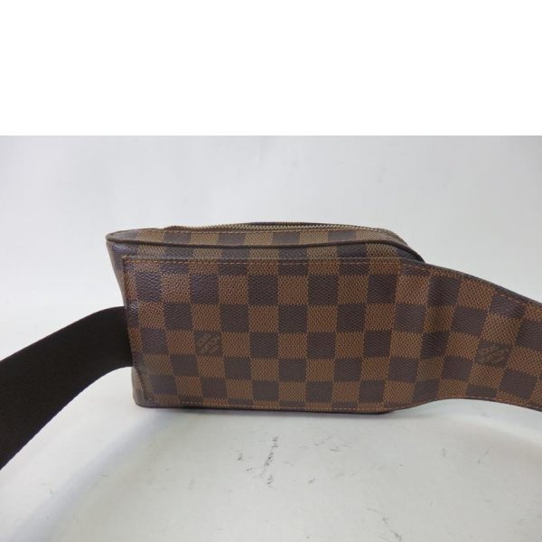 89692 3 Louis Vuitton Jeronimos Bag Damier Canvas Brown