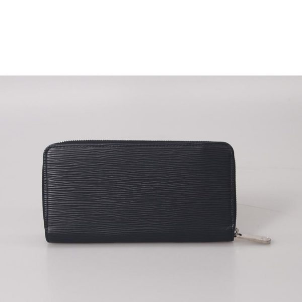 89772 2 Louis Vuitton Zippy Wallet Epi Black